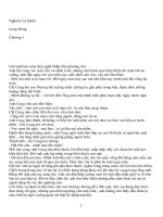 Tài liệu Tiểu thuyết Long đong của Nghiêm Lệ Quân