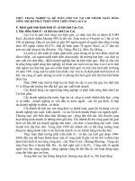 THỰC TRẠNG NGHIỆP VỤ KẾ TOÁN CHO VAY TẠI CHI NHÁNH NGÂN HÀNG NÔNG NHGIỆP PHÁT TRIỂN NÔNG THÔN TỈNH LÀO CAI