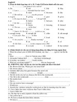 Gián án bai tap nang cao anh 8