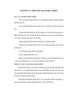 thiết kế mạch điều khiển