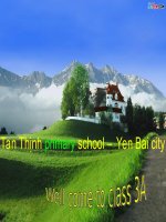 Gián án Lớp 3 Bài 7