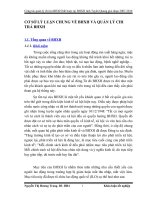 CƠ SỞ LÝ LUẬN CHUNG VỀ BHXH VÀ QUẢN LÝ CHI TRẢ BHXH