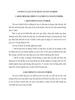 CƠ SỞ LÝ LUẬN VỀ SỬ DỤNG TÀI SẢN CỐ ĐỊNH