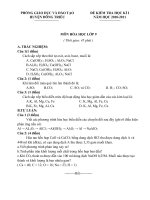 Tài liệu Đề kiểm tra HK 1 năm học 2010-2011