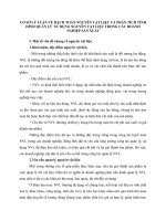 CƠ SỞ LÝ LUẬN VỀ HẠCH TOÁN NGUYÊN VẬT LIỆU VÀ PHÂN TÍCH TÌNH HÌNH QUẢN LÝ  SỬ DỤNG NGUYÊN VẬT LIỆU TRONG CÁC DOANH NGHIỆP SẢN XUẤT