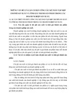 NHỮNG VẤN ĐỀ LÝ LUẬN CƠ BẢN CÔNG TÁC KẾ TOÁN TẬP HỢP CHI PHÍ SẢN XUẤT VÀ TÍNH GIÁ THÀNH SẢN PHẨM TRONG CÁC DOANH NGHIỆP SẢN XUẤT