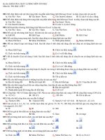 Bài soạn Đề KT 1 tiết LT môn Tin học 7