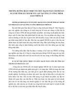 PHƯƠNG HƯỚNG HOÀN THIỆN TỔ CHỨC HẠCH TOÁN CHI PHÍ SẢN XUẤT ĐỂ TÍNH GIÁ THÀNH XÂY LẮP TẠI CÔNG TY CÔNG TRÌNH GIAO THÔNG II
