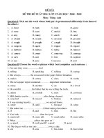 Tài liệu AV chart 26
