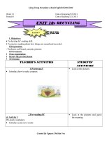 Tài liệu english 8-tiet 61