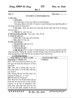 Gián án sinh 8 tiet 37-40 theo chuan