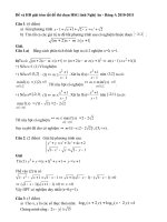 Gián án ĐÈ VÀ HD TÓM TẮT LG ĐỀ THI HSG TỈNH NGHỆ AN 2010-2011