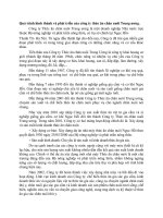 Quá trình hình thành và phát triển của công ty thức ăn chăn nuôi Trung ương