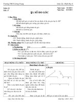 Bài soạn HH7 T17 $3 SỐ ĐO GÓC