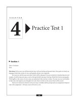 SAT Writing Essentials - Practice Test 1