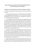 THỰC TRẠNG CÔNG TÁC QUẢN LÝ THU THUẾ TNDN ĐỐI VỚI CÁC DNNN TRÊN ĐỊA BÀN TỈNH NAM ĐỊNH