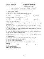 Tài liệu ĐỀ THI HỌC SINH GIỎI + DAP AN TOAN 9