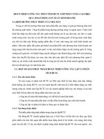 HOÀN THIỆN CÔNG TÁC PHÂN TÍCH BCTC GÓP PHẦN NÂNG CAO HIỆU QUẢ  HOẠT ĐỘNG SẢN XUẤT KINH DOANH