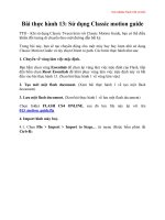 Học Adobe Flash CS4 cơ bản - bài 13