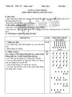 Gián án giao an the duc 5 chuan KTKN