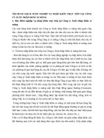 NỘI DUNG HẠCH TOÁN NGHIỆP VỤ NHẬP KHẨU TRỰC TIẾP TẠI CÔNG TY XUẤT NHẬP KHẨU XI MĂNG