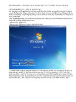 Gián án cach bung anh win 7 da tao