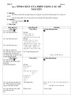 Toán lớp 6_ Tiết 47