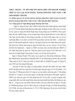 THỰC TRẠNG  VỀ HỖ TRỢ TÍN DỤNG ĐỐI VỚI DOANH NGHIỆP NHỎ VÀ VỪA TẠI NGÂN HÀNG  NGOẠI THƯƠNG VIỆT NAM