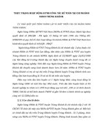 THỰC TRẠNG HOẠT ĐỘNG KTNB CÔNG TÁC KẾ TOÁN TẠI CHI NHÁNH NHNO TRÙNG KHÁNH