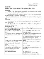 Bài giảng Bài 19: Các chất được cấu tạo như thế nào