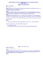 Bài giảng MỘT SỐ ĐỀ TOÁN CHO HSG LỚP 5 ÔN  TẬP  TRONG DỊP TẾT