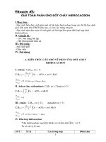 Gián án Chuyen de hidocacbon