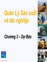 Gián án Chương 3 Dự Báo