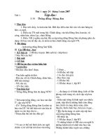 Bài giảng Tuần 20/thứ 4