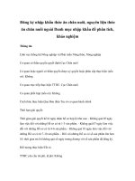 Đăng ký nhập khẩu thức ăn chăn nuôi, nguyên liệu thức ăn chăn nuôi ngoài Danh mục nhập khẩu để phân tích, khảo nghiệm