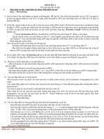 Bài soạn Đề thi kiểm tra chất lượng đội tuyển