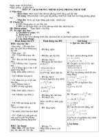 Bài soạn toán 9: tiết 37 Đại Số