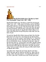 Bài soạn NGUYỄN BĨNH KHIÊM