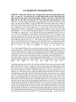 Bài giảng Cứ đi rồi sẽ thành đường