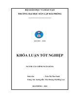 Giải pháp nâng cao hiệu quả hoạt động huy động vốn tại ngân hàng thương mại cổ phần đông nam á – chi nhánh quảng ninh 