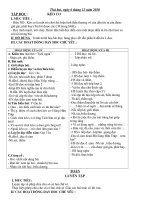 Bài giảng GIÁO ÁN TUẦN 16 LỚP 4