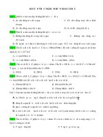 Bài tập trắc nghiệm về điện xoay chiều