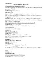 Tài liệu Giải phương trình vô tỉ