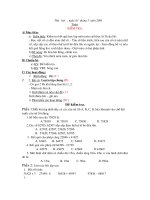 Gián án Tuan 33 L3 (du cac mon)