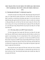 THỰC TRẠNG CÔNG TÁC HUY ĐỘNG VỐN THÔNG QUA PHÁT HÀNH TPCP TẠI KHO BẠC NHÀ NƯỚC LƯƠNG SƠN TRONG THỜI GIAN QUA