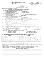 de kiem tra hoc ki I - 20102011