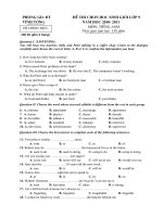 Bài giảng HSG Vinh Tuong - Vinh Phuc