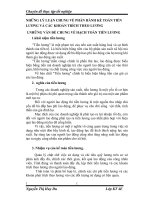 NHỮNG LÝ LUẬN CHUNG VỀ PHẦN HÀNH KẾ TOÁN TIỀN LƯƠNG VÀ CÁC KHOẢN TRÍCH THEO LƯƠNG