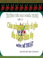 Bài giảng Bai 28,m1,VTT, Ve tiep hinh va ve mau vao hinh vuong