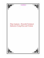 Float Analysis - Powerful Technical Indicators Using Price and Volume